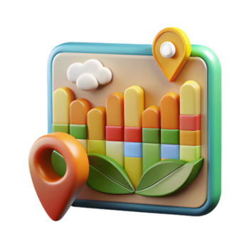 meraviglioso artistico precisione agricoltura dati analisi grafico colorato grafico trasparente sfondo autentico png