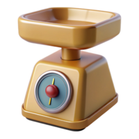 dramatic creative Precision Scale with Tare Button Transparent Background premium png