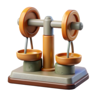 extraordinary abstract Precision Scale with Weights Cutout premium png