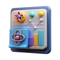 vibrant artistic Quantum Computing Research Data Chart Cutout high resolution png