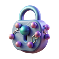 extraordinary modern Quantum Cryptography Concept Visualization Isolated detailed png