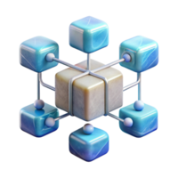magnificent artistic Quantum Data Processing System Diagram Transparent Background detailed png