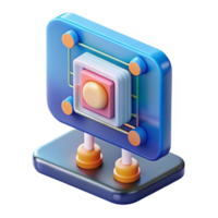 magnificent creative Quantum Dot Display Technology Diagram Transparent Background professional png