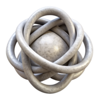extraordinário vintage quantum emaranhamento ícone isolado monocromático estilo Alto qualidade png