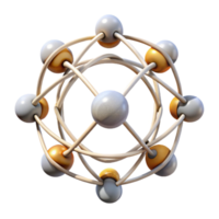 serene artistic Quantum Entanglement Particles Connected Cutout genuine png