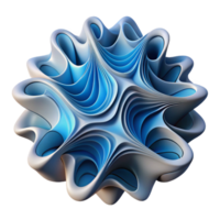 vibrant modern Quantum Field Fluctuations Abstract Design Cutout Element original png