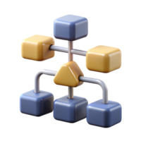 impressive abstract Quantum Machine Learning Data Flow Cutout high resolution png