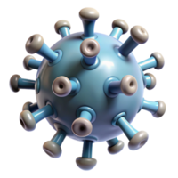 dramatic classic Quantum Microscope Virus Structure Illustration Transparent Background high resolution png