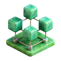 extraordinary artistic Quantum Network Architecture Diagram Green Structure Transparent Background genuine png