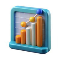 serene vintage Quantum Sensor Data Analysis Graph Transparent Background premium png