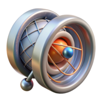 beautiful rustic Quantum Tunneling Device Particle Stream Isolated detailed png