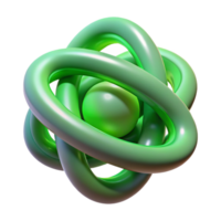 dramatic rustic Qubit Entanglement Visualization Green Glow Transparent Background authentic png