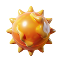 extraordinary creative Radiant Heatwave Visualization Transparent Background with Distortion Effect exclusive png