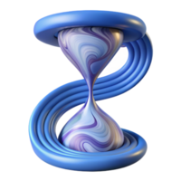 beautiful artistic Repeating Ripple Effect Time Loop Transparent Background premium png