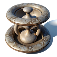 stunning rustic Repeating Shadow Pattern Time Loop premium png