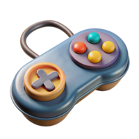 sereno moderno retro jogos controlador isolado com vermelho botões genuíno png