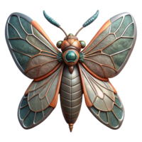 elegant artistic Robotic Insect Wing Detailed Texture Cutout high resolution png