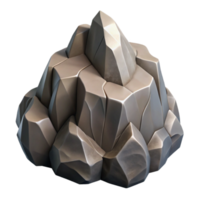 magnificent rustic Rock Formation Jagged Edges Isolated Cutout high resolution png