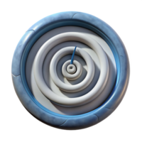 magnificent traditional Rotating Clock Hands Time Spiral Cutout professional png