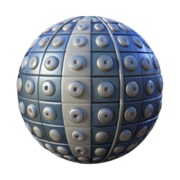 extraordinary traditional Rotating Sphere with Binary Code Cutout Element high quality png
