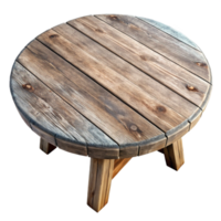 magnificent abstract Rustic Wooden Table Top View Transparent detailed png