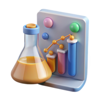vibrant abstract Science Experiment Data Analysis Transparent Background genuine png