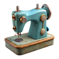 impressive rustic Sewing Machine Vintage Style Transparent Background png
