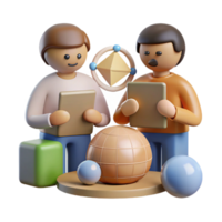 serene artistic Sharing Knowledge and Skills Cutout high resolution png