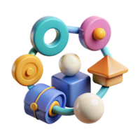magnificent abstract Sharing Skills and Knowledge Transparent Background detailed png
