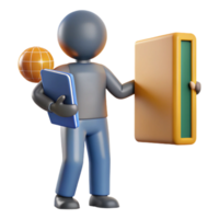 beautiful modern Silhouette of Person Teaching a Foreign Language Cutout authentic png