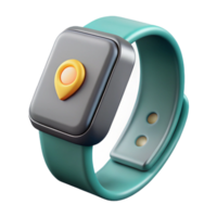 dramatic rustic Smart Bracelet Activity Tracking Display Isolated Element exclusive png