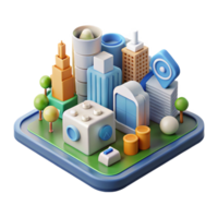 serene classic Smart City Governance Framework Cutout high resolution png