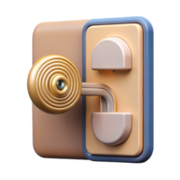 extraordinary classic Smart Door Lock Fingerprint Access Enabled Transparent Background high resolution png