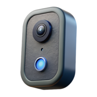 serene classic Smart Doorbell Camera Wide Angle Lens Isolated Element professional png