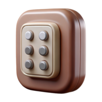 dramatic classic Smart Door Lock Keypad Entry Option Isolated Element authentic png