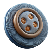 dramatic contemporary Smart Fabric Button Closure Isolated high quality png