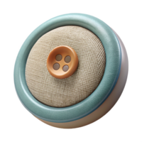 magnificent rustic Smart Fabric Button Detail Transparent Background png