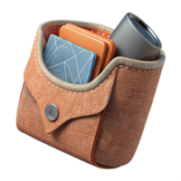dramatic rustic Smart Fabric Pocket Lining Transparent Background premium png