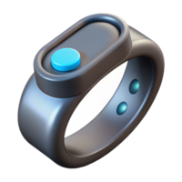 wonderful artistic Smart Ring Sleep Tracking Data Display Cutout Isolated professional png