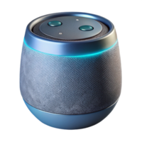 impressive contemporary Smart Speaker Portable Design Bluetooth Enabled Transparent Background high resolution png