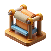 magnificent modern Smart Textile Loom Thread Guide Isolated high resolution png