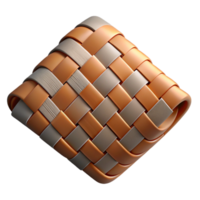 beautiful creative Smart Textile Weave Pattern Isolated on Transparent Background high quality png