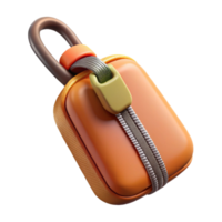 beautiful abstract Smart Textile Zipper Pull Isolated Transparent high resolution png