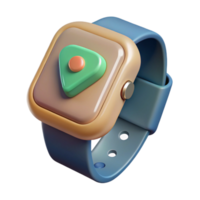 impressive artistic Smartwatch Health Data Display Transparent Element authentic png