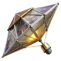 dramatic modern Solar Sail Deployment in Space Isolated genuine png