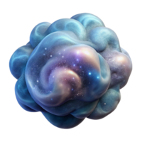 magnificent rustic Space Nebula Swirling Gases Isolated high quality png