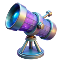 beautiful rustic Space Telescope with Cosmic Rays Transparent genuine png