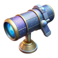 wonderful rustic Space Telescope with Cosmic Rays Transparent professional png