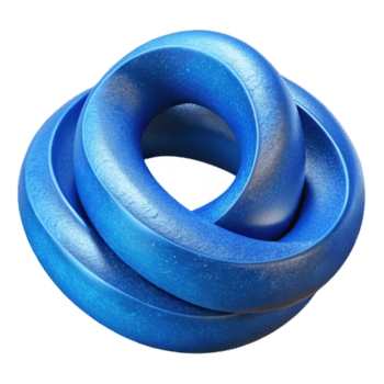 wunderbar Jahrgang Raum Zeit Kontinuum Biegen Blau ausgeschnitten Original- png