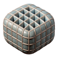 beautiful artistic Spacetime Continuum Grid Pattern Isolated Element premium png